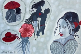 50x70cm./Sevgi .2