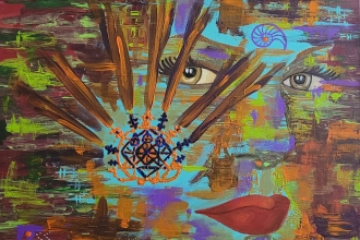 Güneş..80X80cm