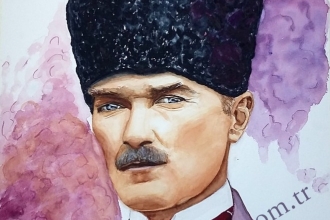Sulu boya 35x50 cm