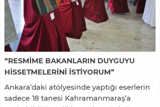 Kalbin Masalı sergimden
