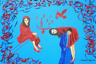 50x35 cm mavimasal