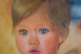 30x27cm/sarı şeker..Canson Mi-teintes on paper 
